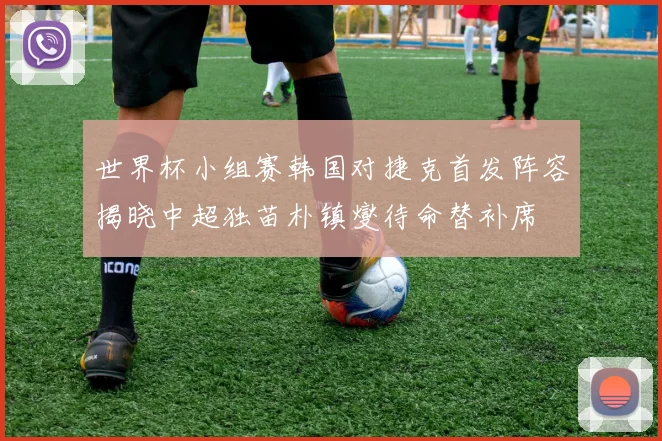 世界杯小组赛韩国对捷克首发阵容揭晓中超独苗朴镇燮待命替补席